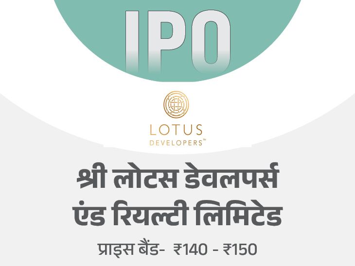 Sri Lotus Developers & Realty Ltd. IPO Listing Share Price 2025 Update | BSE Nse | The IPO of Lotus developers opened from today: Retail investors can bid ₹ 15,000; The company develops residential and commercial property